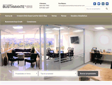 Tablet Screenshot of bustamantebusinesscenter.com